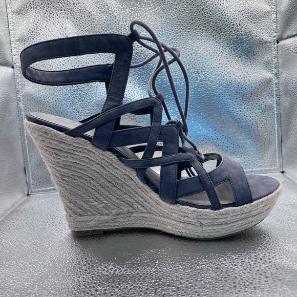 G by GUESS Dusty Blue Wedges - Picture 3 of 6